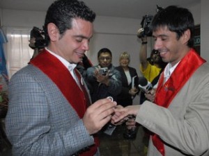 Argentina First Gay Marriage (Photo-Tierra del Fuego/Reuters)